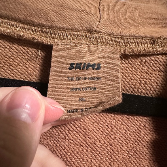 🪽SOLD🪽Skims Outdoor Fleece Zip Up Hoodie 🐫 - Picture 5 of 16